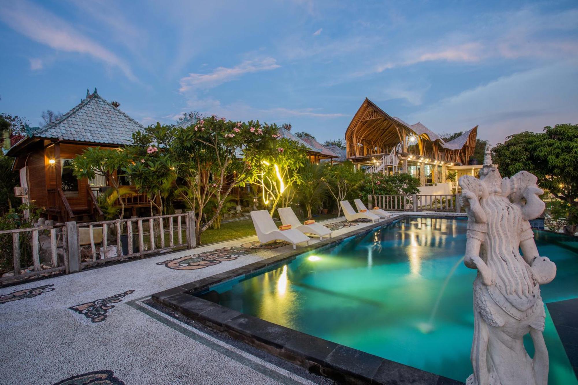 Tawe Ocean Blue Villa Lembongan Ngoại thất bức ảnh