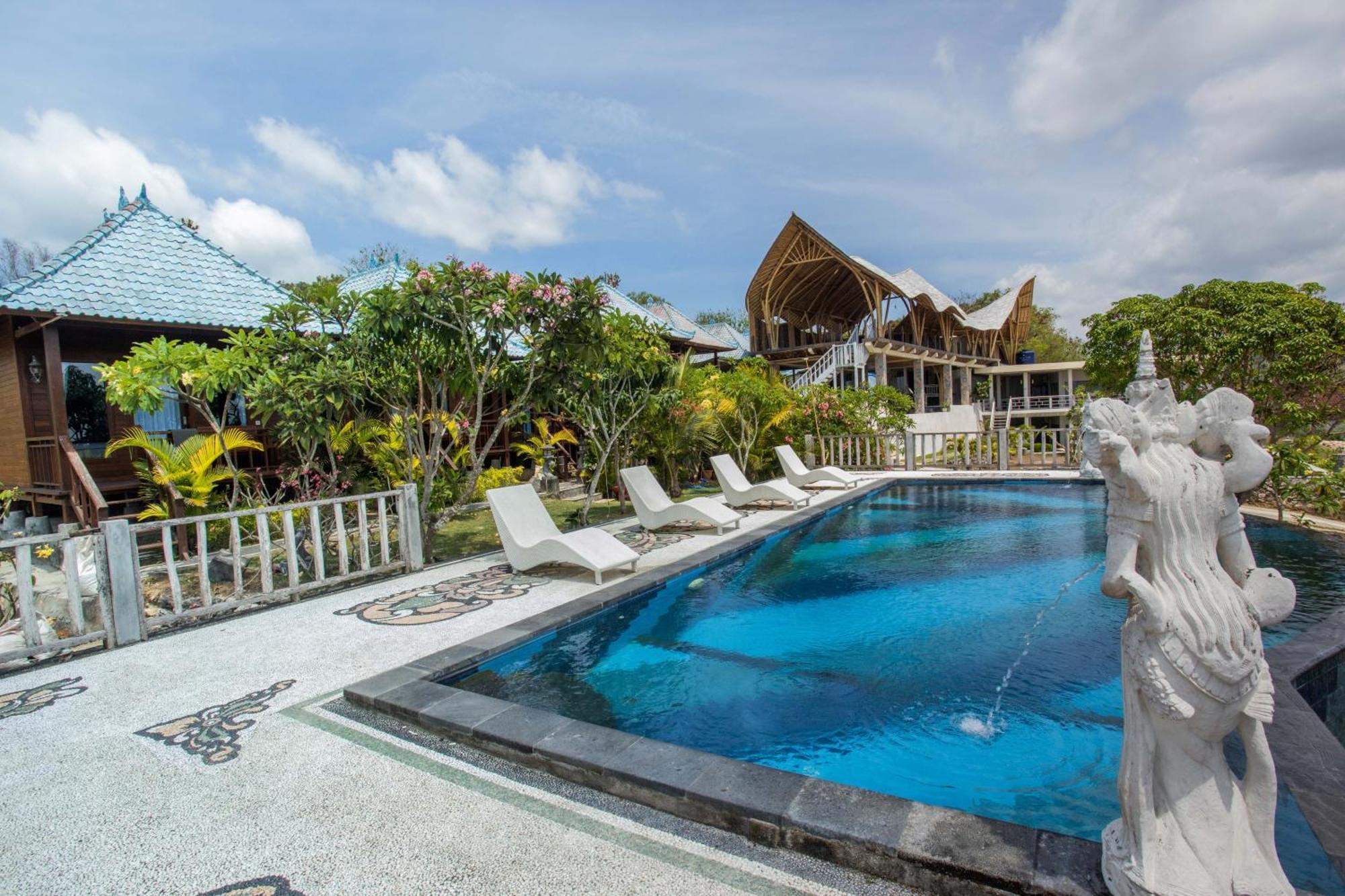 Tawe Ocean Blue Villa Lembongan Ngoại thất bức ảnh