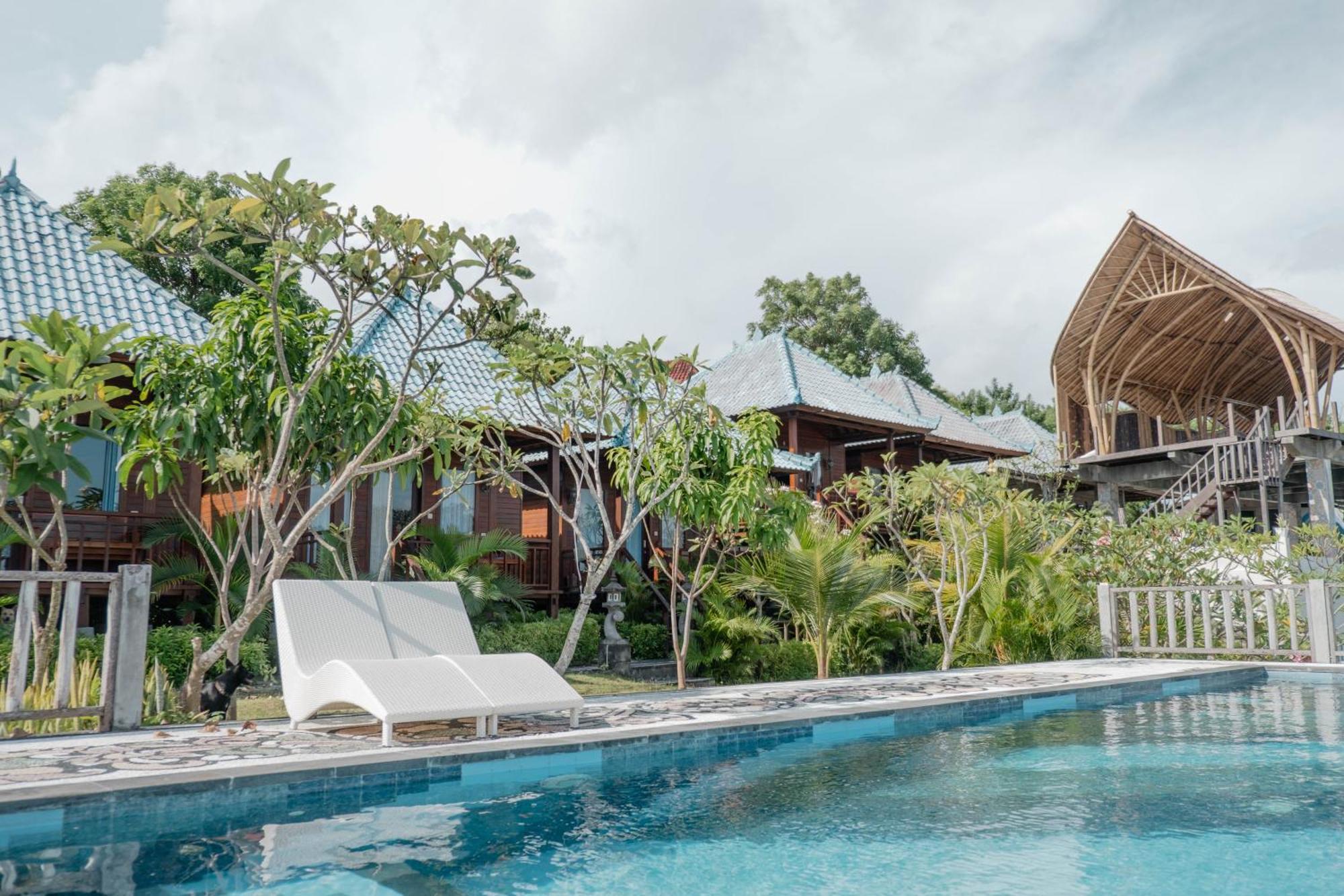 Tawe Ocean Blue Villa Lembongan Ngoại thất bức ảnh
