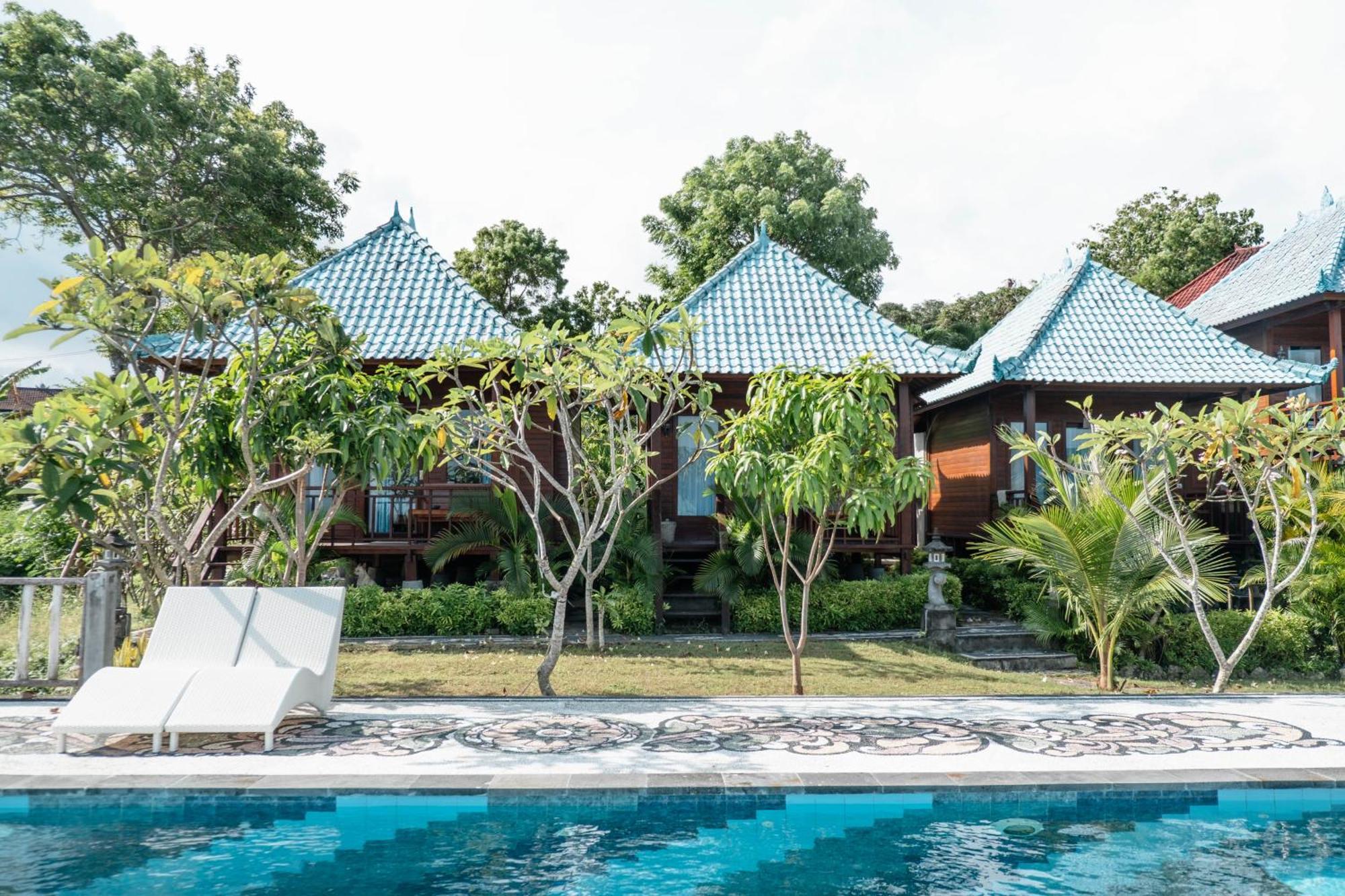 Tawe Ocean Blue Villa Lembongan Ngoại thất bức ảnh
